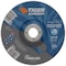 Weiler 6" x 1/4" TIGER ALUMINUM Type 27 Grinding Wheel ALU24R 7/8 A.H. 58229 - alternate 1